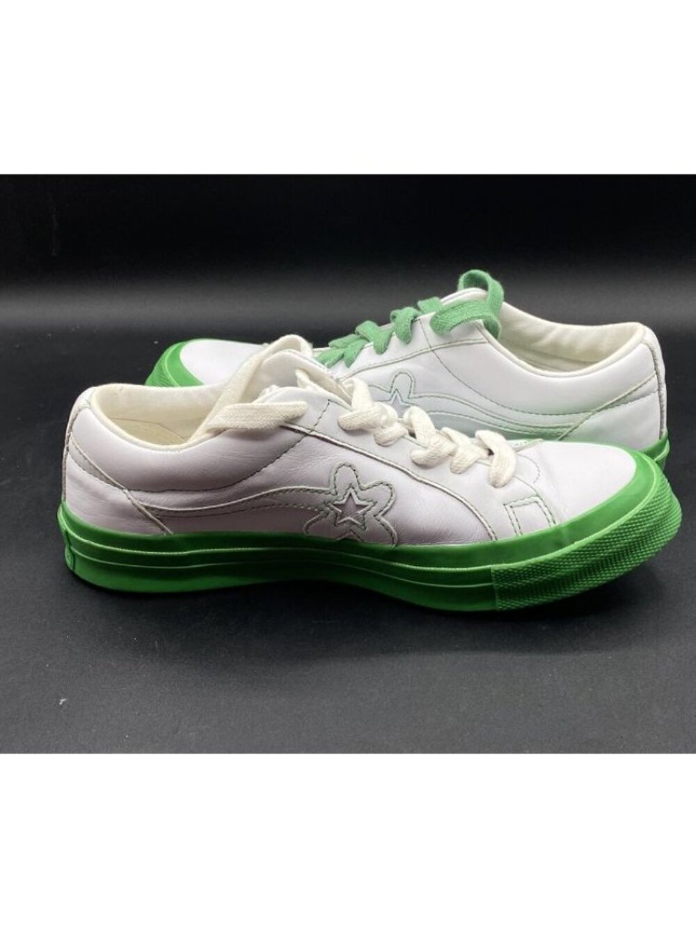 Converse Golf Le Fleur x One Star Ox Kelly Green Men’s 6.5 Women 8.5 - Picture 4 of 15